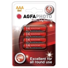 AGFAPHOTO AP-R03-4S - Цинковая батарейка AAA 1,5V 4 шт.