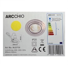 Arcchio - Встроенный светильник SOPHIA 1xGU10/50W/230V