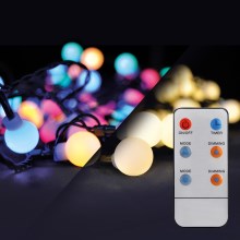 Brilagi - LED RGBW Різдвяна вулична гірлянда 100xLED/8 функцій 15м IP44 + дистанційне керування
