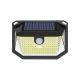 Brilagi - Светодиодный настенный светильник на солнечной батарее с датчиком WALLIE LED/4W/3,7V 3000K IP65