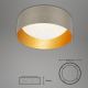 Brilo 3482-011 - Светодиодный потолочный светильник MAILA STARRY LED/12W/230V коричневый/золотистый