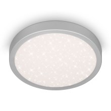 Brilo 3649-014 - Світлодіодний стельовий світильник для ванної кімнати RUNA LED/18,5W/230V IP44 срібний