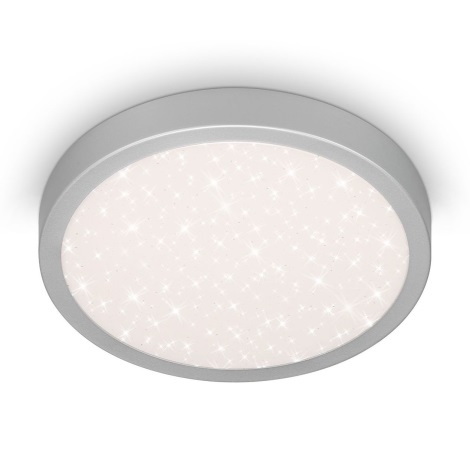 Brilo 3649-014 - Світлодіодний стельовий світильник для ванної кімнати RUNA LED/18,5W/230V IP44 срібний