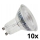 Briloner 0548-003 - НАБОР 10x Светодиодная лампочка GU10/3,5W/230V 3000K