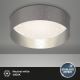 Briloner 3882-014 - Светодиодный потолочный светильник MAILA STARRY LED/18W/230V серый/серебристый
