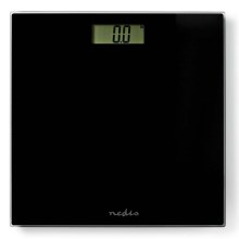 Цифровые персональные весы 1xCR2032 черные