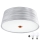 Eglo 32111 - Светодиодный потолочный светильник FONSEA 1 2xE27/9W/230V серебристый/медный