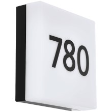 Eglo 79547 - Світлодіодний номер будинку з датчиком PAVIGLIANA LED/8,2W/230V IP44
