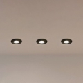 Eglo - НАБОР 3x Светодиодный встроенный светильник для ванной комнаты PINEDA LED/4,9W/230V IP44