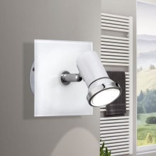 Eglo - Светодиодный настенный светильник для ванной комнаты 1xGU10-LED/3,3W/230V IP44