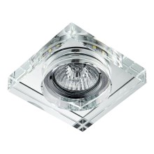 Emithor 71105 - Светодиодный встроенный светильник ELEGANT DOUBLE LIGHT 1xGU10/50W + LED/3W STRIPE