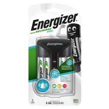 Energizer - Зарядний пристрій NiMH 7W/4xAA/AAA 2000mAh 230V