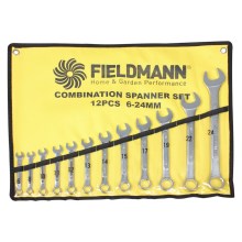 Fieldmann - Комбіновані ключі загнуті 12 шт.