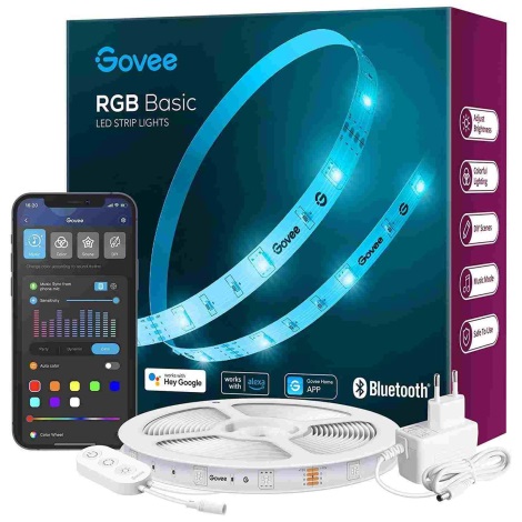 Govee - Wi-Fi RGB Smart Светодиодная лента 5 м