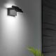 Ideal Lux - Уличный светодиодный настенный светильник SWIPE LED/20,5W/230V IP54 антрацит