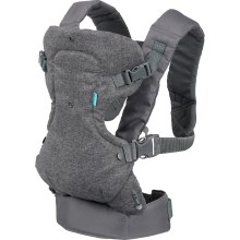 Infantino - Детский слинг FLIP ADVANCED 4в1 темно-серый