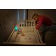 Infantino - Дитяча лампа з проектором 3xAA синій