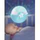 Infantino - Дитяча лампа з проектором 3xAA синій