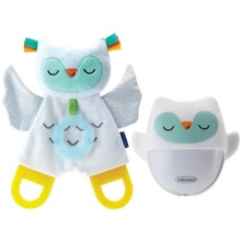 Infantino - Ночник со светящейся игрушкой для засыпания Owl