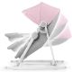 KINDERKRAFT - Детский шезлонг-качалка 5в1 NOLA розовый/серый