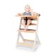 KINDERKRAFT - Детский стульчик для кормления ENOCK белый