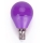 LED Лампочка G45 E14/4W/230V фіолетовий - Aigostar