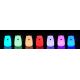 LED RGB Дитяча сенсорна лампа-нічник BEAR LED/0,8W/5V рожевий + USB