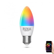 LED RGBW Лампочка C37 E27/7W/230V 3000-6500K Wi-Fi - Aigostar