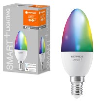 LED RGBW лампочка з регулюванням яскравості SMART+ E14/5W/230V 2700K-6500K Wi-Fi - Ledvance