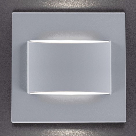 LED Світильник для підсвітки сходів ERINUS LED/1,5W/12V 3000K сірий