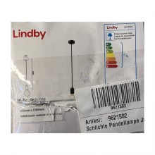 Lindby - Підвісна люстра з регулюванням яскравості JAKE 1xE27/60W/230V