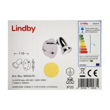 Lindby - Светодиодный настенный точечный светильник ARMINIUS 1xGU10/5W/230V