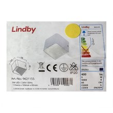 Lindby - Світлодіодний настінний світильник LONISA LED/5W/230V