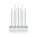 Markslöjd 702588 - LED Різдвяний свічник VIIK 9xLED/0,54W/230/3V білий