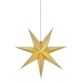 Markslöjd 705791 - Різдвяна прикраса GLITTER 1xE14/25W/230V діаметр 45 см золота