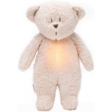 Moonie - Игрушка для засыпания с музыкой и светом медвежонок organic розовый natur