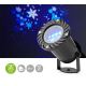 Вуличний різдвяний LED проектор сніжинок 5W/230V IP44