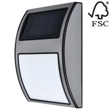 Номер будинку з підсвіткою на сонячній батареї LED/3x0,1W/2,4V IP44 – сертифіковано FSC