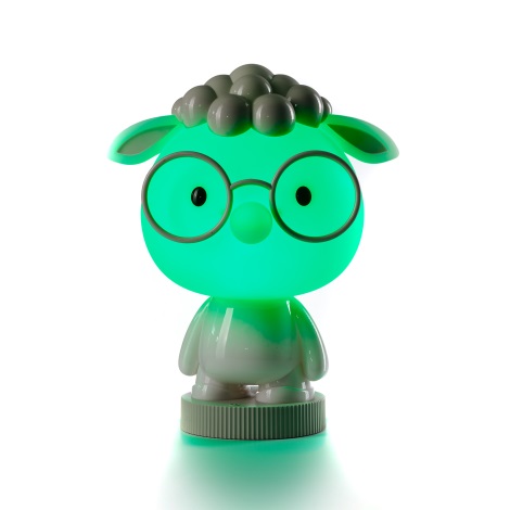 ONLI - Светодиодный детский RGB-ночник PUPPIES LED/3W/USB овечка 33 см