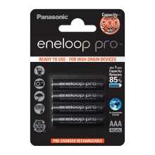 Panasonic Eneloop Pro BK-4HCDE/4BP - Аккумуляторные батарейки AAA Eneloop Pro NiMH/1 4 шт.