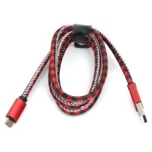 Переходной USB-кабель USB A / Micro USB 1 м красный