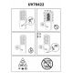 Prezent 70422 - Портативна дезінфекційна бактерицидна лампа UVC/2,5W/5V USB