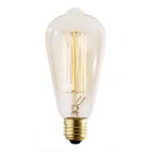 Промислова декоративна лампочка з регулюванням яскравості SELEBY ST64 E27/40W/230V 2200K