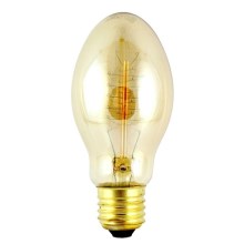Промислова декоративна лампочка з регулюванням яскравості VINTAGE B53 E27/40W/230V