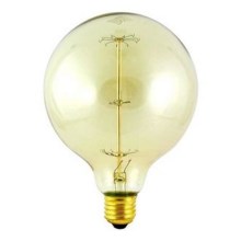 Промислова декоративна лампочка з регулюванням яскравості VINTAGE G125 E27/40W/230V