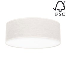 Потолочный светильник BOHO 3xE27/25W/230V диаметр 38 см белый – сертифицировано FSC