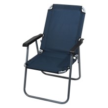 Розкладне кемпінгове крісло синій