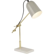 Searchlight - Настільна лампа ODYSSEY 1xE14/60W/230V сірий