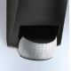 STEINEL 005535 - Уличный настенный светильник с датчиком L585S 1xE27/60W IP44 черный