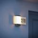 Steinel 067205 - Номер дома со светодиодной подсветкой и датчиком L270SC LED/7,8W/230V IP44
